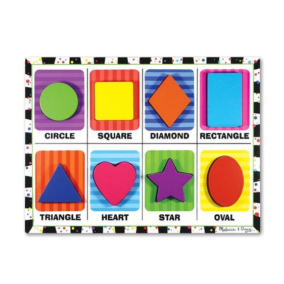 Shapes Chunky Puzzle - 8 Pieces