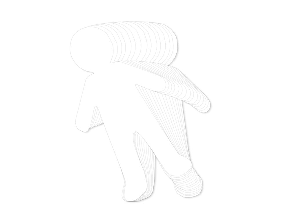 Paper Shapes DIY Large Boy - 15pc.