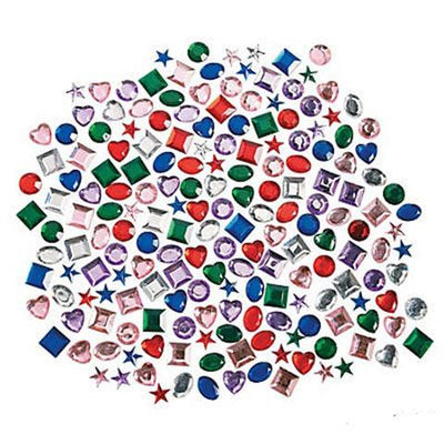 Adhesive Rhinestone Assortment 500/pk