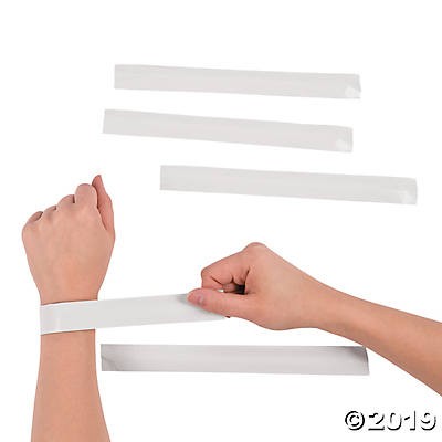 Paper DIY Slap Bracelets 9 5/8" x 1" 48/pk