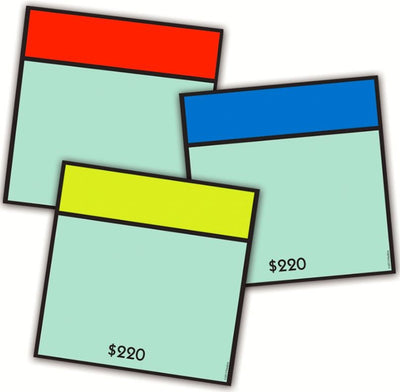 Monopoly Assorted Paper Cutouts Accents 36/pk