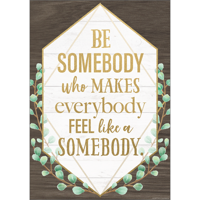 Be Somebody Who... Poster