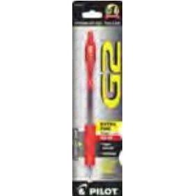 Gel Pen G2 retractable Red Fine 1/Pk