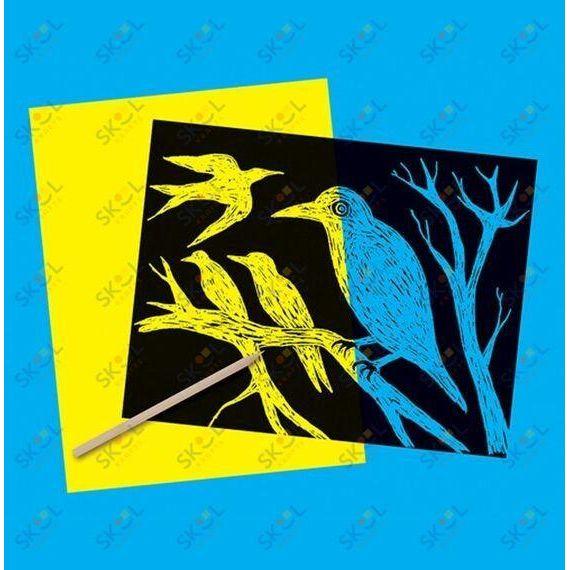 Scratch Art Clear Scratch Sheets 30 sheets