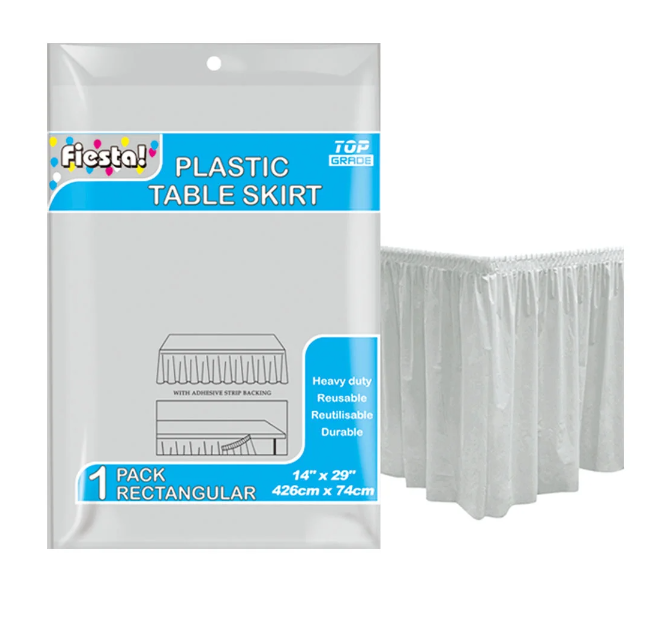 Table Skirt (Silver)