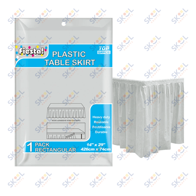 Table Skirt (Silver)