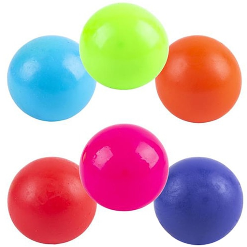 Squish Stretch Gummi Ball 2.5" 12/pk
