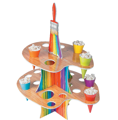 Foam Artist Party Treat Stand with Cones 19" x 2 ft