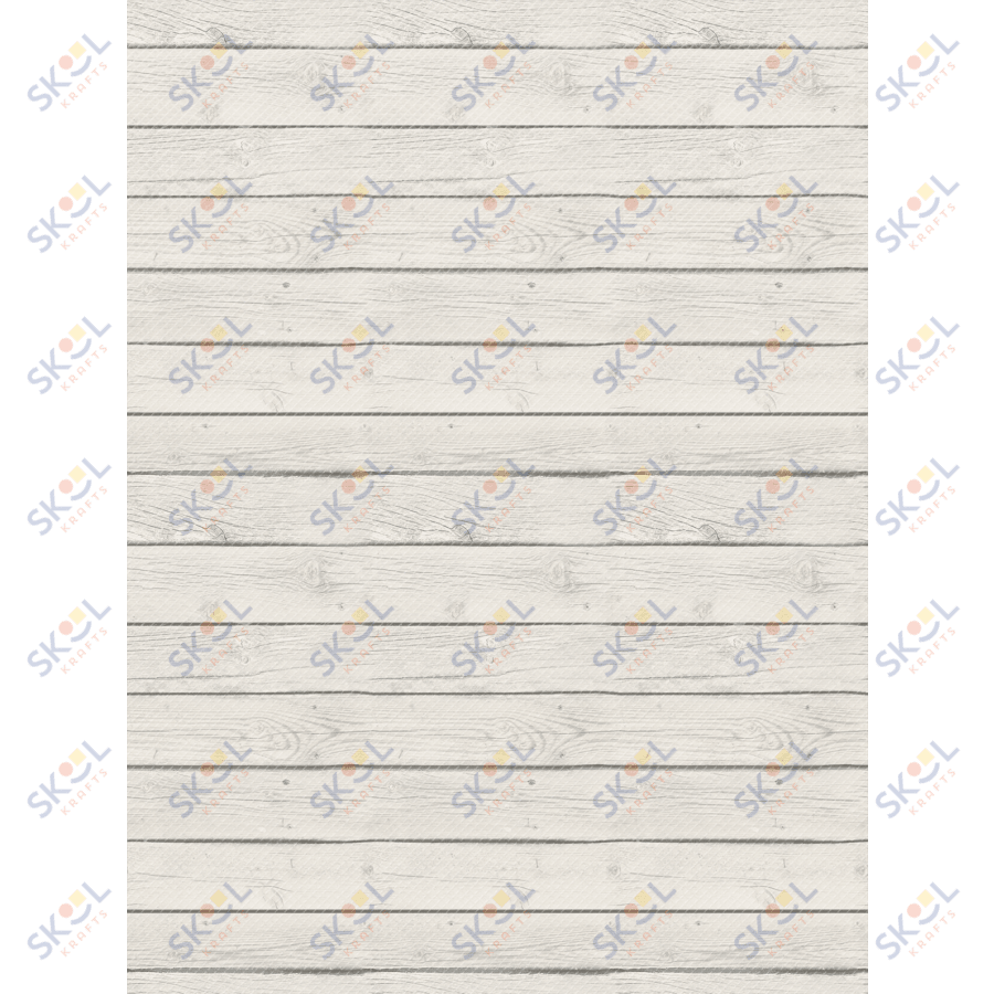 White Wood Better Than Paper 4' x 12'