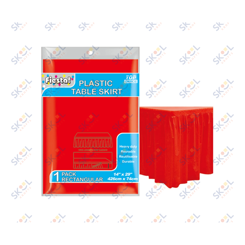 Table Skirt (red)