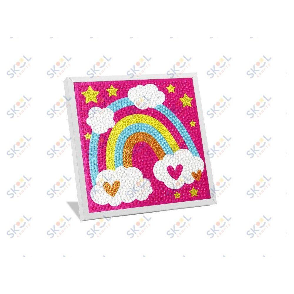 Diamond Rainbow Canvas Kit 5.7" x 5.7"