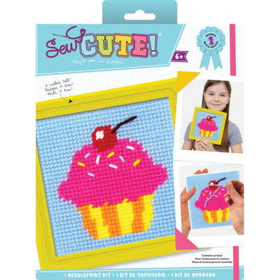 Cupcake Needlepoint Kit
