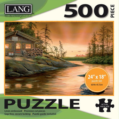Cabin on the Lake Puzzle 500/pcs