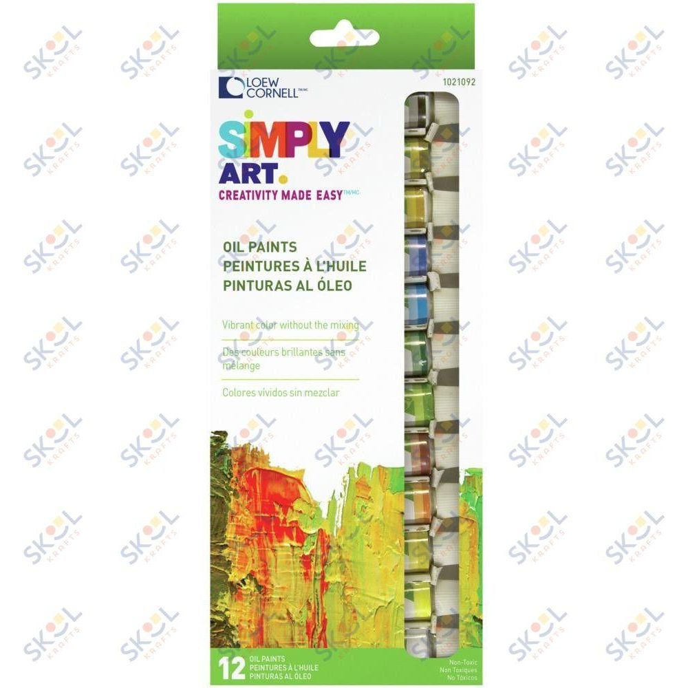 Oil Paints 12ml 12/Pkg