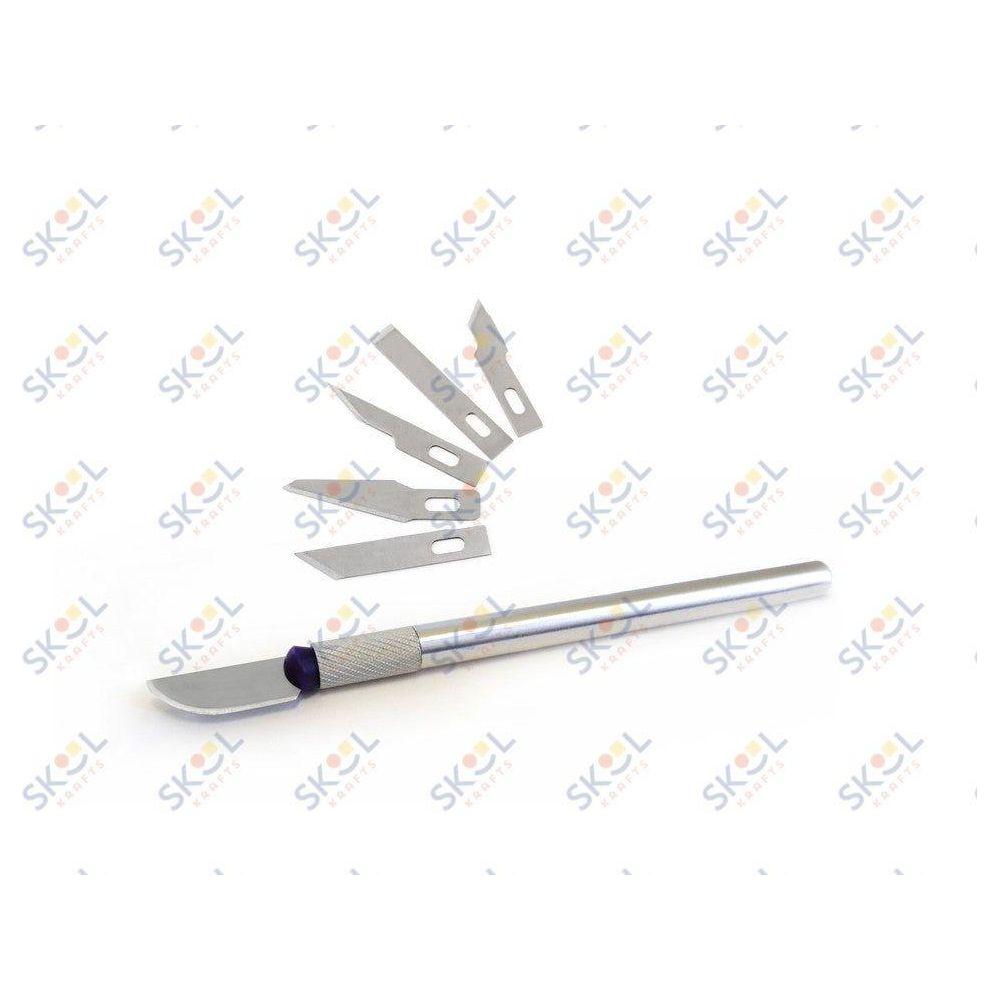 Utility Knife Set With 6 Blades