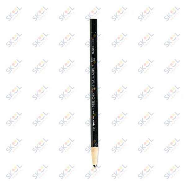 Sharpie Peel Off Black Marker 12/pk