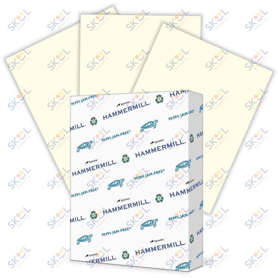 Colored Copy Paper 20lb 8.5"x11" 500/pk (White)