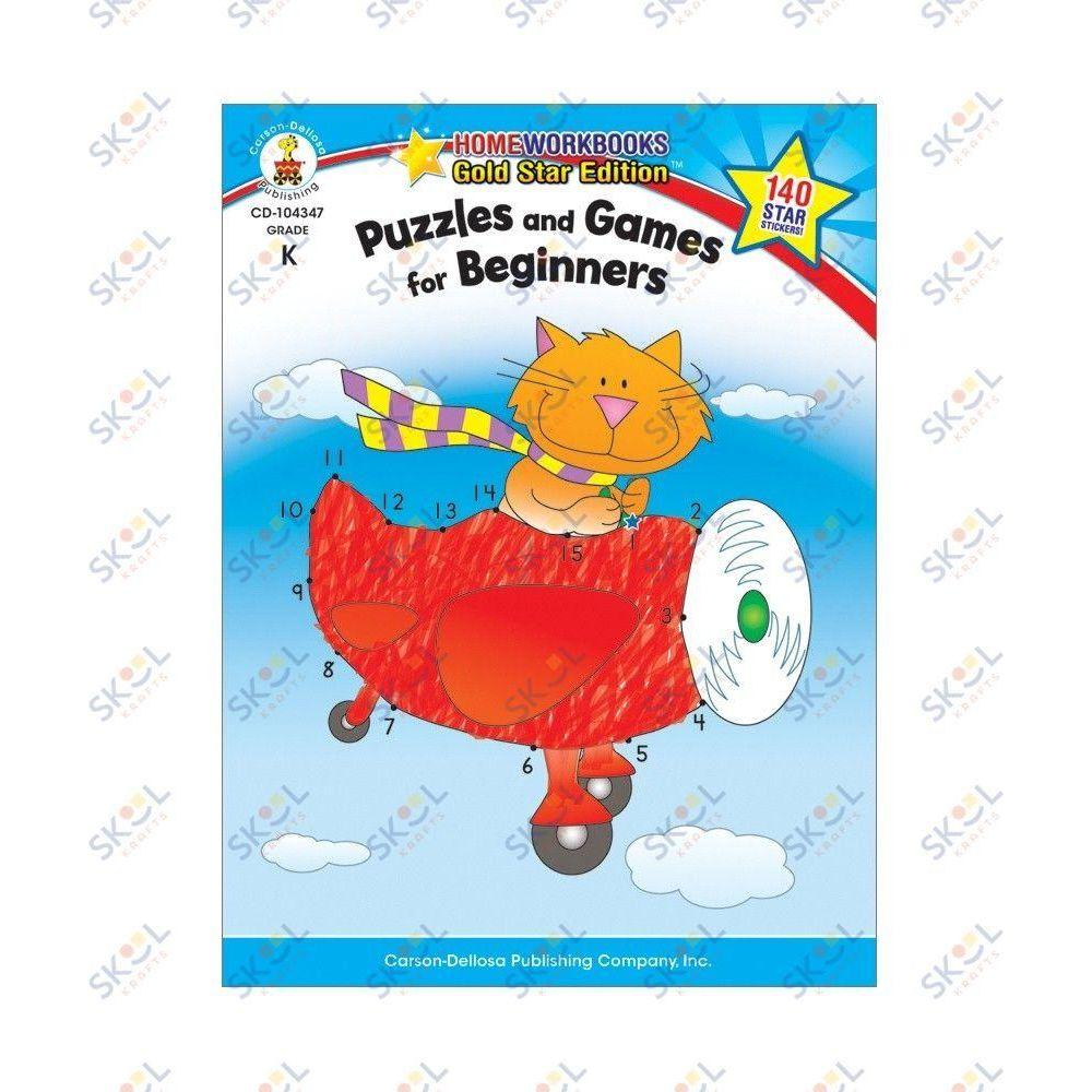 Puzzles and Games for Beginners Activity Book