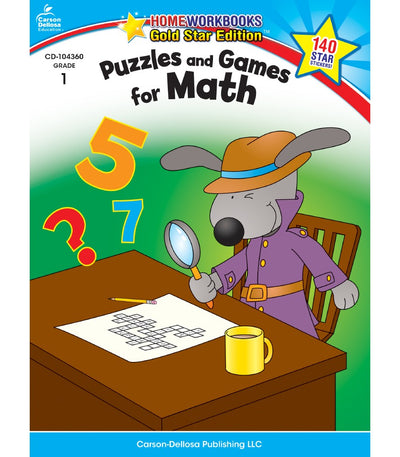 Puzzles and Games for Math Activity Book