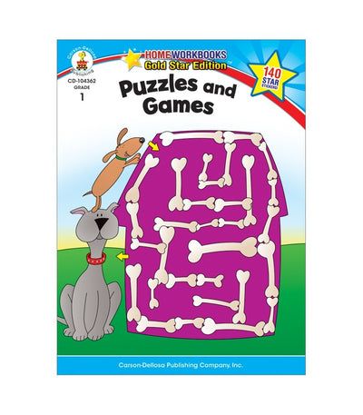Puzzles and Games Activity Book