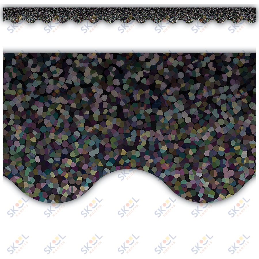 Border Sparkle Colors (Black)