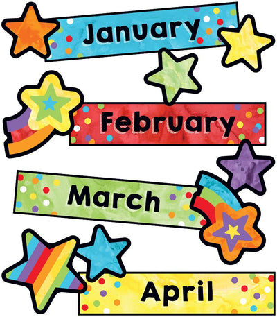 Celebrate Learning Months Mini Bulletin Board Set