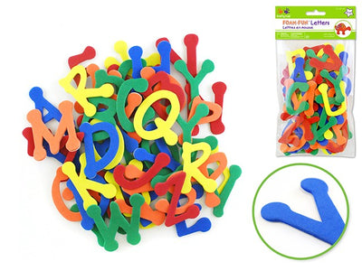 2" Foam-Fun Letters x52 Self-Stick