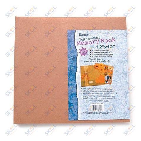 Album - Kraft Paper With White Pages