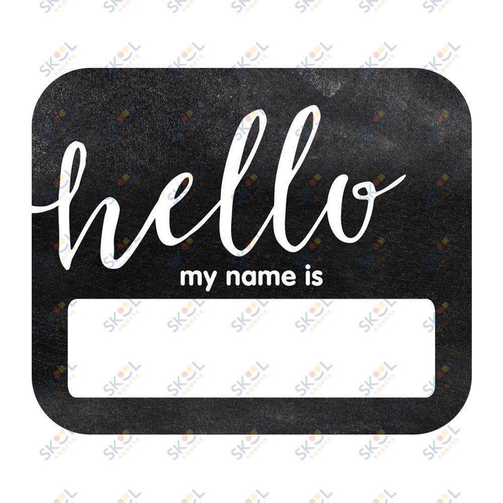 Hello Name Tags 40/pk