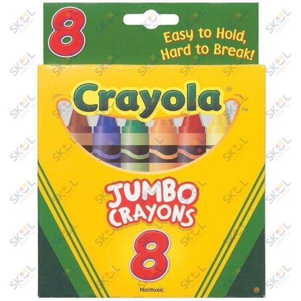 Crayola Jumbo Size Crayons 8/pk