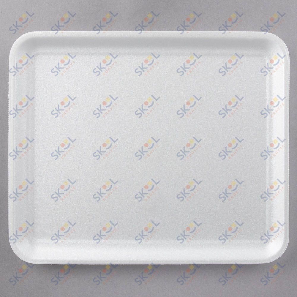 White Foam Meat Tray 11" x 9" x 1/2" 250/Case