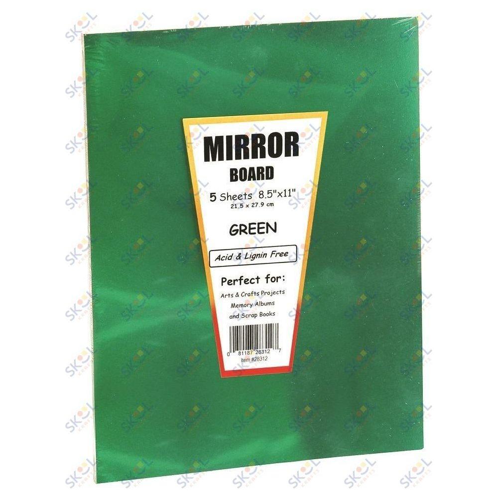 Mirror Board Sheets (Gold, 8.5 X 11, 25 Sheets)