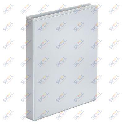 View Binder (White, 3", Round Rings)