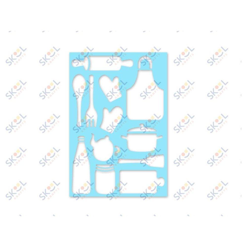 Stencil Meal Prep 7.5" x 11"