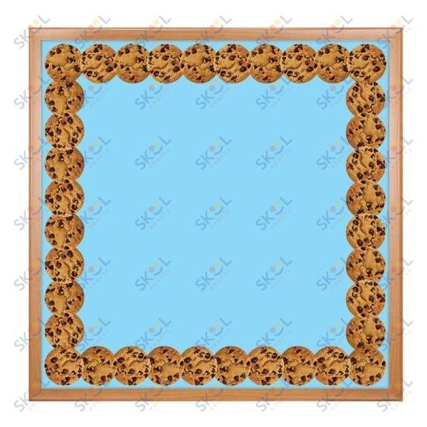 Chocolate Chip Cookies Border