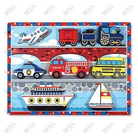 Vehicles Chunky Puzzles