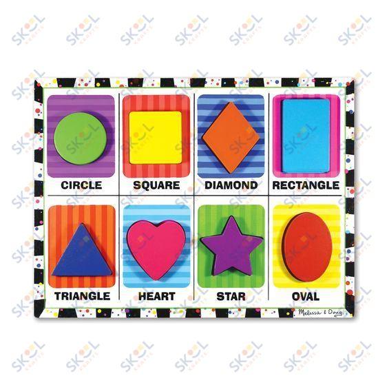 Shapes Chunky Puzzle - 8 Pieces