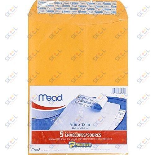 Press It-Seal-It Envelopes 9" x 12", 5/pk
