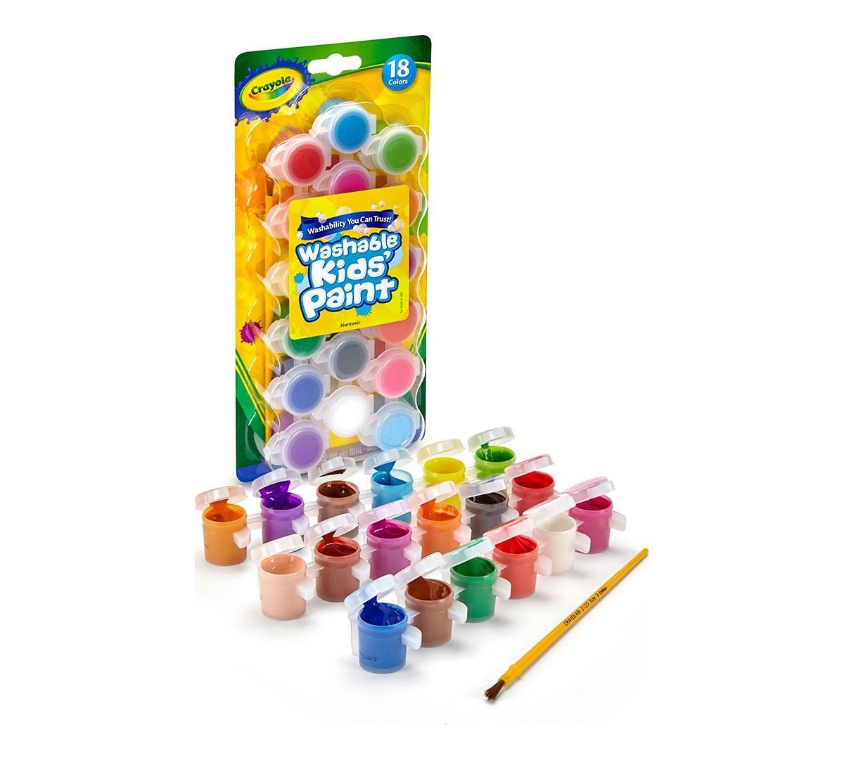 Crayola Washable Kids' Paint 18/pk – Skool Krafts