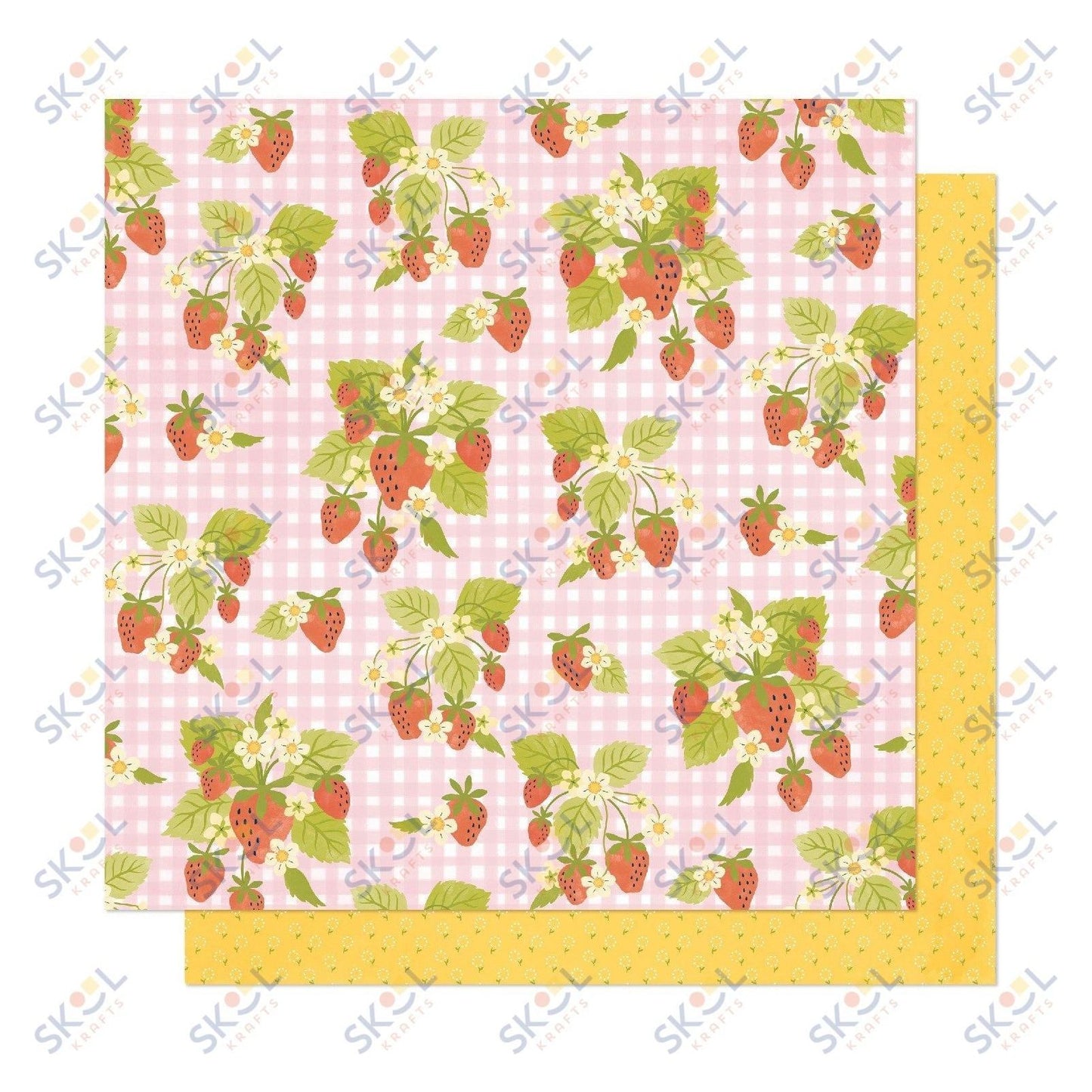 Patterned Paper - It's All Good - 12 X 12 - Grow Slow