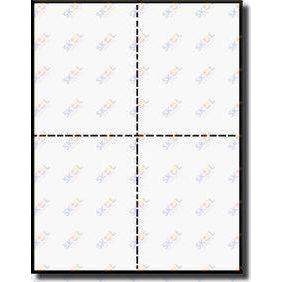 Perforated Postcards 80 Cards 4 1/4" x 5 1/2" 20 Sheets