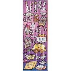 Shabbos Diecut purple 6 Sheets
