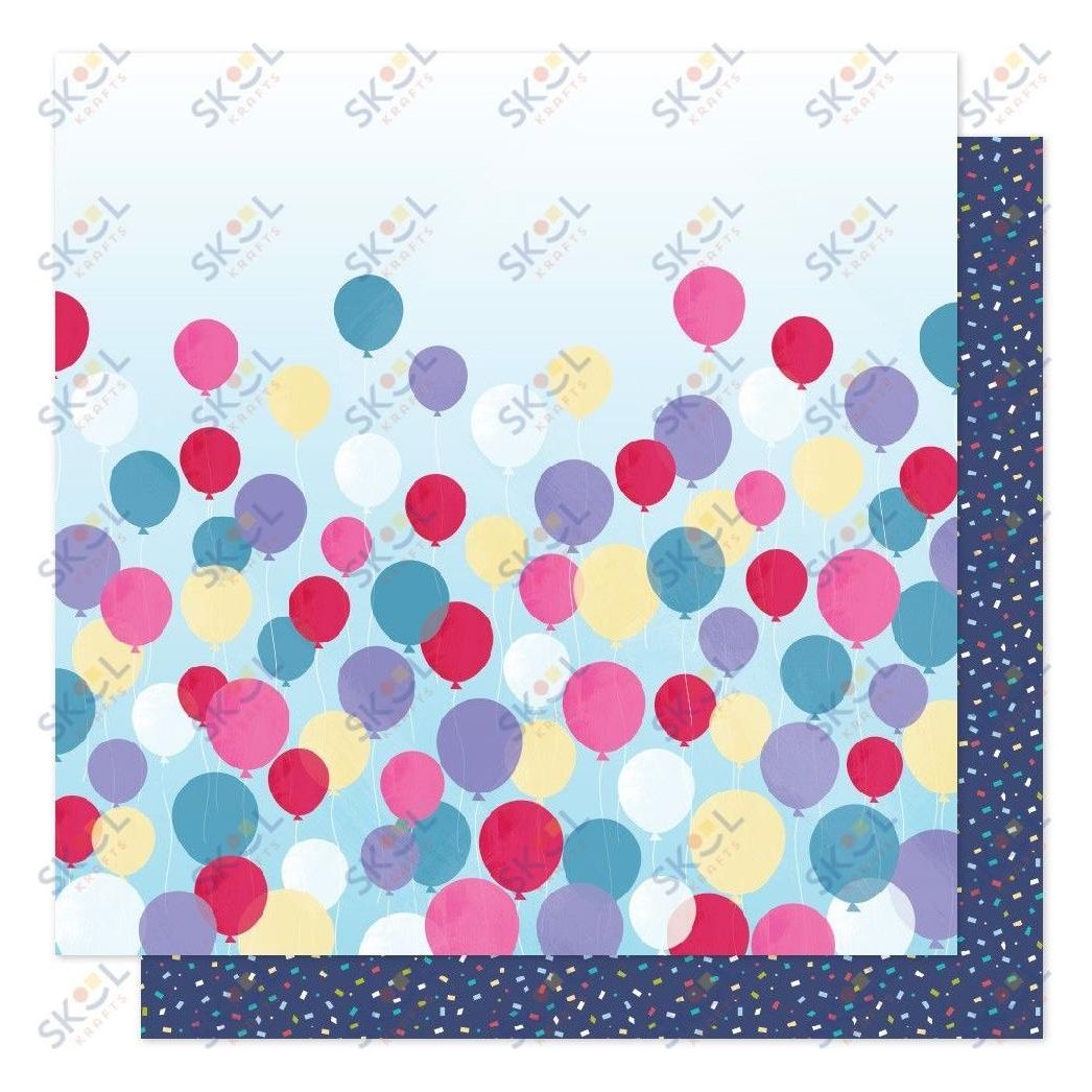 Patterned Paper - Sparkle City - 12 X 12 - Time To Party