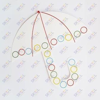 Umbrella Poster Crafts 5.5" 20/pk