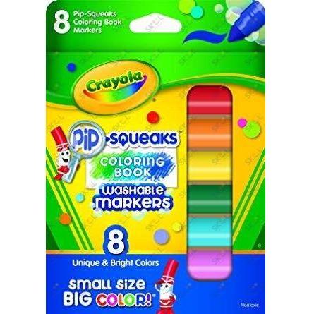 Crayola Pip Squeak Washable Coloring Markers 8/pk