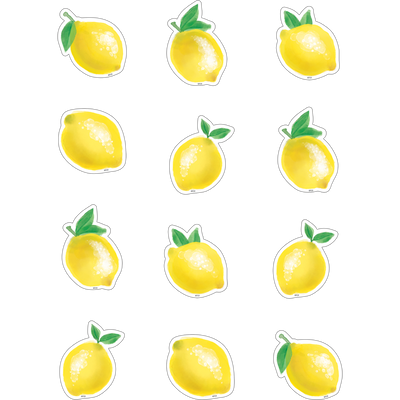 Lemon Zest Mini Accents 2 5/8" 36/pk