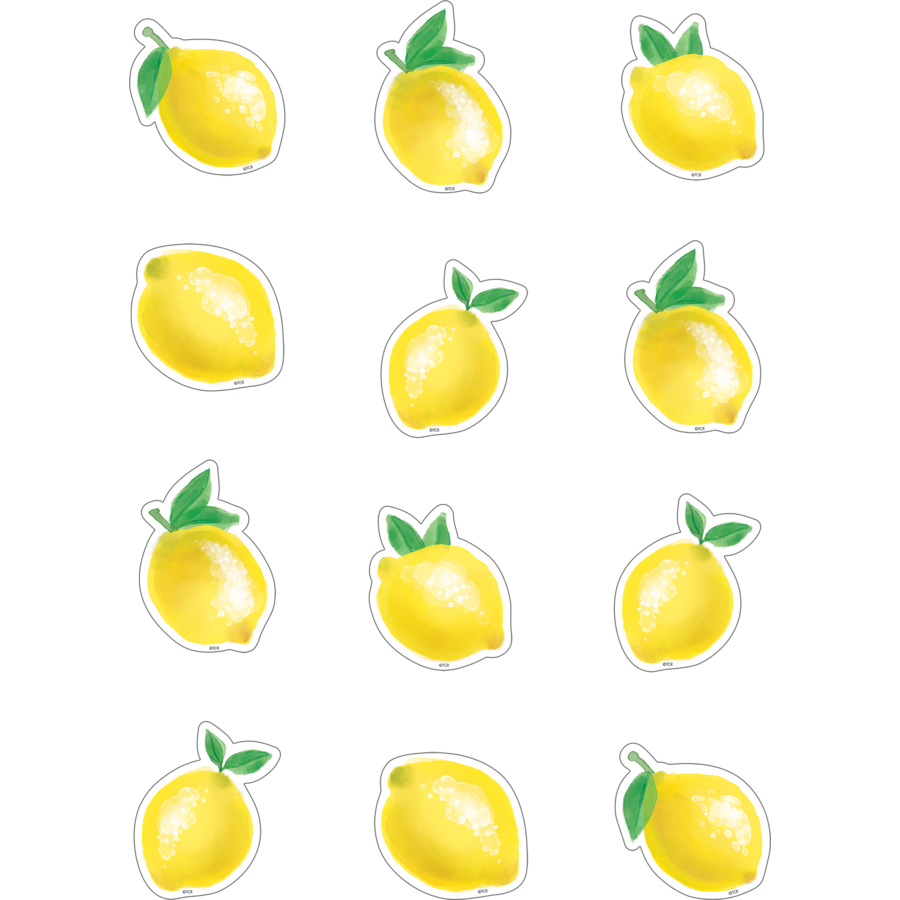 Lemon Zest Mini Accents 2 5/8" 36/pk