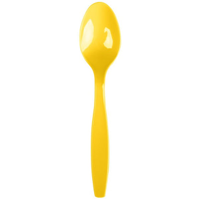 Spoons Yellow 50/pk