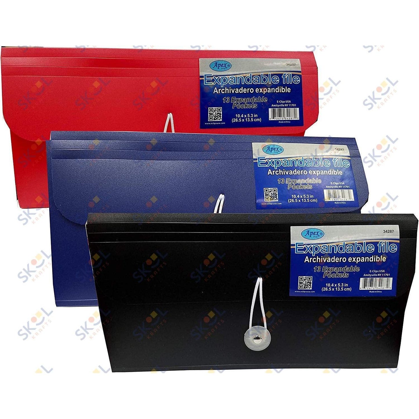 Check Size Expandable File 13 Pocket