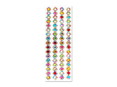 Craft Gem Stickers Diamond Bling 10cm x 27cm